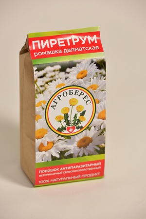 Антипаразитарный ветеринарный порошок "ПИРЕТРУМ"