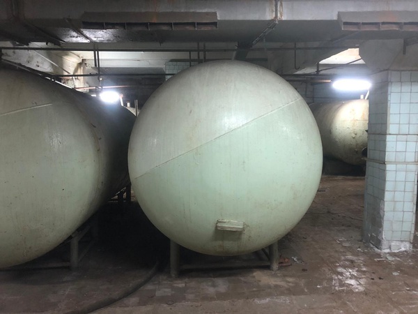 Enameled barrels for food purposes