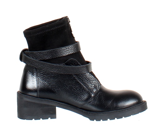 Женские ботинки, натуральная кожа, текстиль <G934>