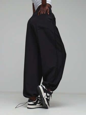 Штаны широкие оверсайз спортивные