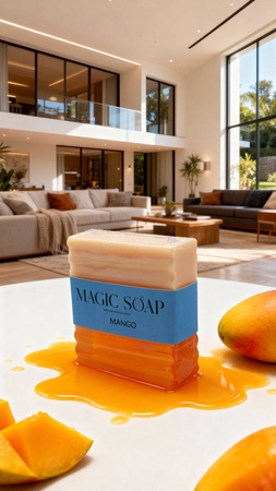 Soap bar and massage soap grape issabella