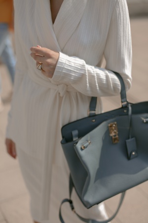 Кардиган с поясом трикотажный '20