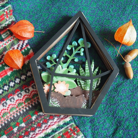 Yaratıcılık için ayarla &quot;Florarium&quot;