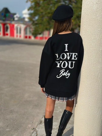 Свитшоты I love you baby ❤️