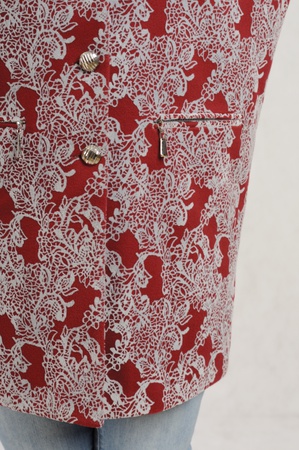 SELENA LONG SLEEVE, FULL LINING Drape with floko