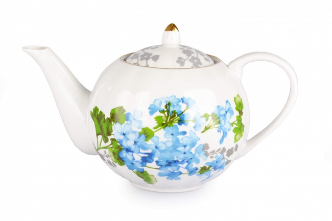 Сервиз чайный - Голубая герань (Тюльпан, 15 предм)