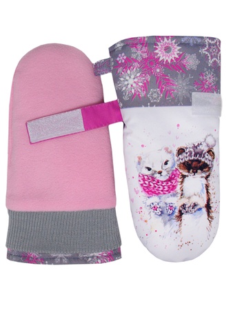 Детские варежки из мембранной ткани