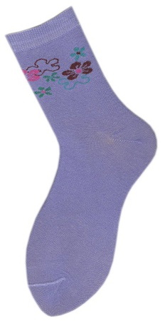 Носки женские (арт. 10с1) «Цветочки»