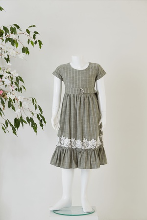 Платье в полоску