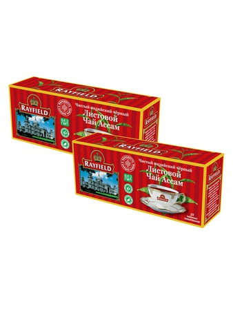 RAYFIELD - Assam Pure Indian Leaf Black Tea 25 sachets