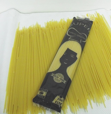 Spaghetti pasta, 250 gm, Super brand, High quality macaroni, The Best seller