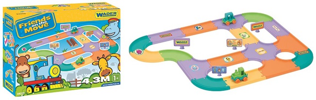 Friends on the move Трасса для детей 4,3 м.