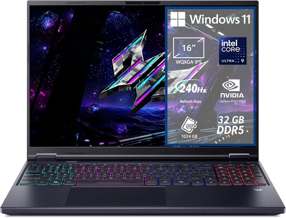 Best acer Predator Helios Neo 16 AI Notebook Gaming, NVIDIA GeForce RTX 5070 8 GB GDDR7