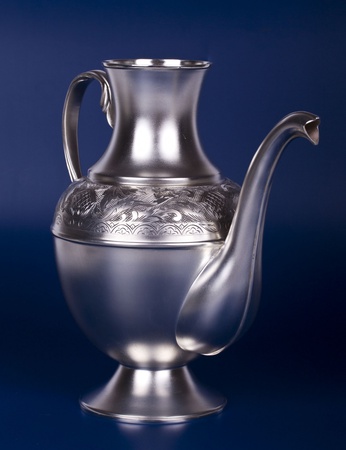 Серебряный кофейник №11