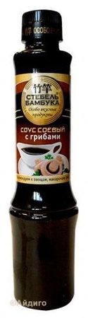 СОУС СОЕВЫЙ С ГРИБАМИ 300 МЛ