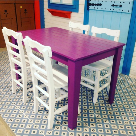 kitchen table, dining table made of premium pine