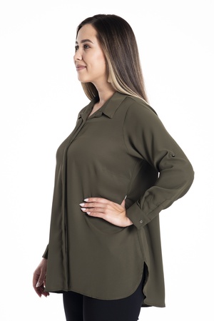 Классическая рубашка большого размера