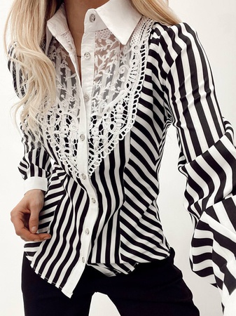 Önü dantelli yeni gömlek 🎉Model 613