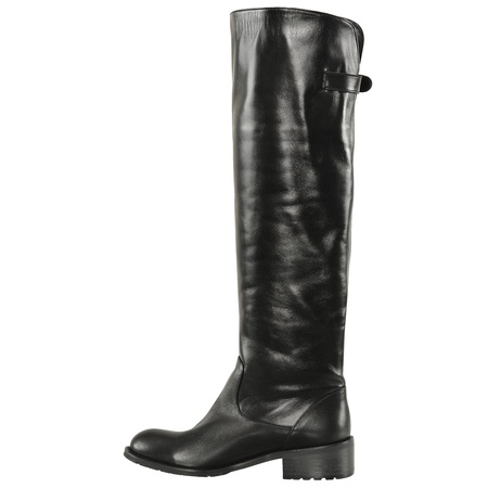 Damenstiefel aus echtem Leder<G1096>