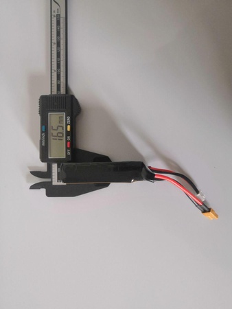 Li-Po pil 7,4 V, 1000 mAh, 20C, 2S