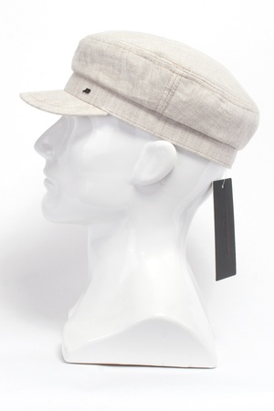 Кепка из льняной ткани 65816Н