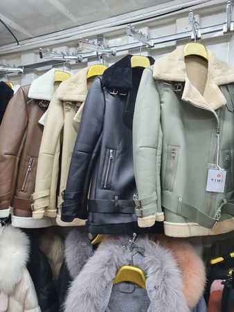 Кожаные дублёнки из коллекции "ZARA"❤️