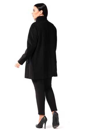 Büyük Beden Kaşe Hakim Yaka