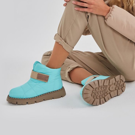 Полусапоги женские зимние KB806BL KING BOOTS Германия