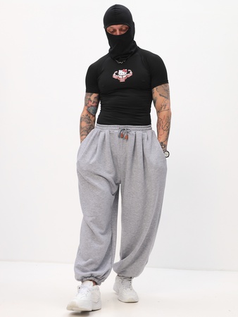 Штаны Тоджи укороченные широкие