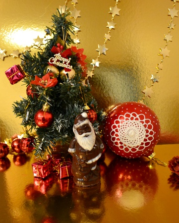 Bir çanta ile Noel Baba