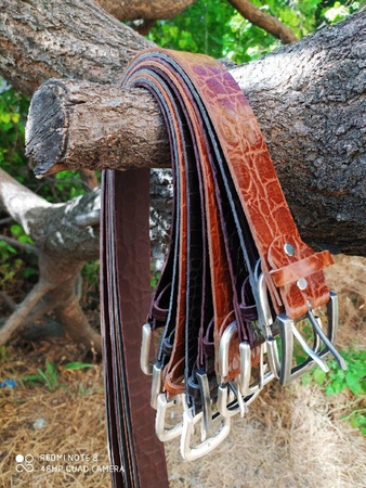 Мужские и Женские ремни ручной работы из Итальянской кожи.