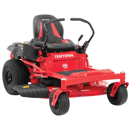 CRAFTSMAN Z5200 20-сильная V-образная двухцилиндровая гидростатическая 42-дюймовая газонокосилка с нулевым поворотом