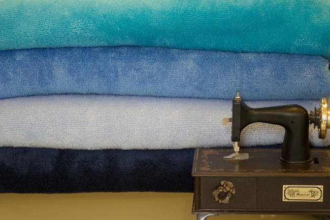 Махровая ткань для банных халатов и домашней одежды