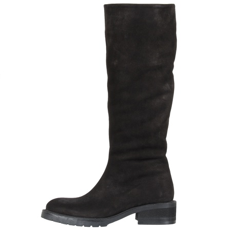 Женские сапоги, натуральный нубук <G5718>