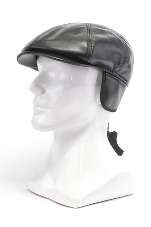Кепка из кожи 260101