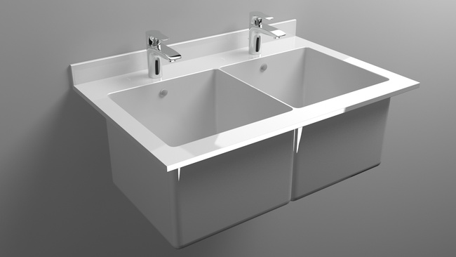 Раковина Lab 90 двойная