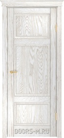 Дверь Кама ДГ / беленый дуб