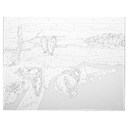 Sayılarla resim Salvador Dali. Hafızanın sürekliliği