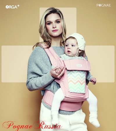Эрго-рюкзак+Хипсит Pognae ORGA Plus "Peach" Персик