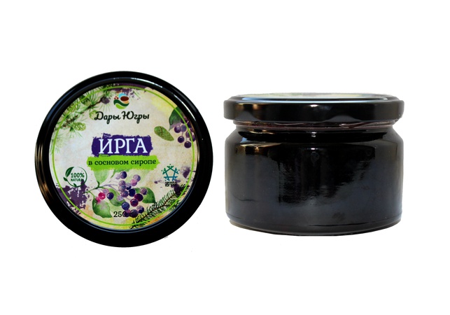 Ирга в сосновом меду из Сибири