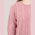 Свитер женский Пенелопа розовый
