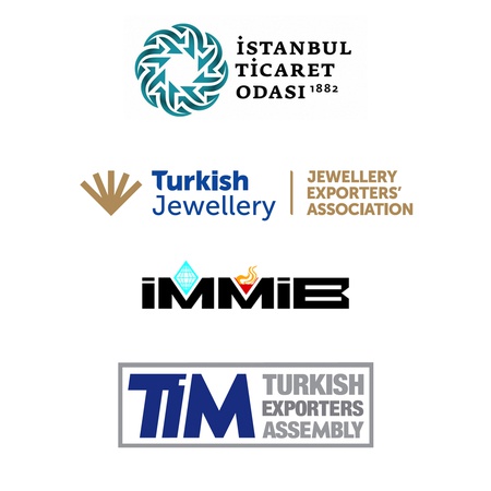 Even & Pétra 14 Ayar Altın Taşlı Hipnotize Okyanus Kolye