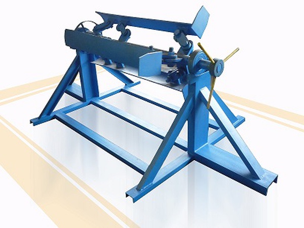 Разматыватель рулонного металла ручной грузоподъем