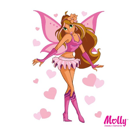 Раскраска по номерам Фея Love