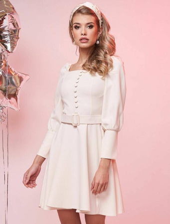 Платье однотон 0019