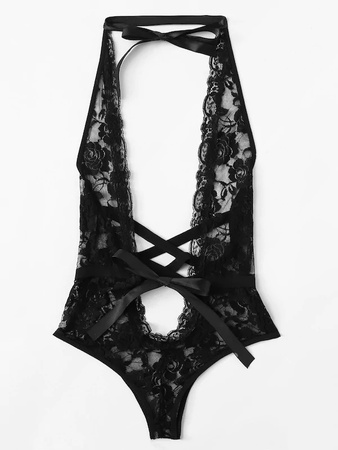 Тедди С Глубоким V-Образным