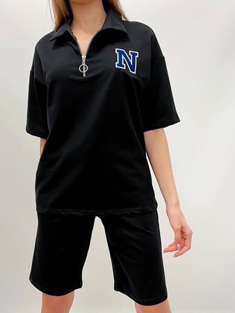 Костюм спортивный футболка поло