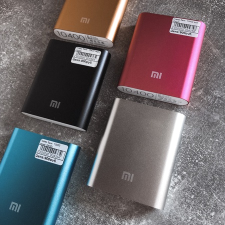 Внешний аккумулятор 10400 mAh Power bank