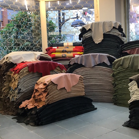 Кожаная ткань