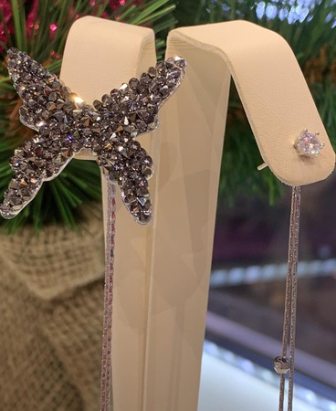Серьги из кристаллов Swarovski